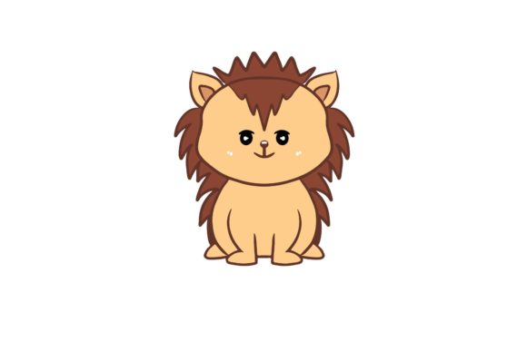 Download Cute Hedgehog Illustration - Hedgehog illustration Collection