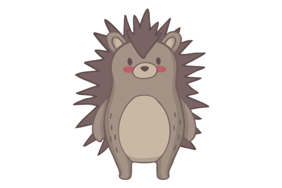 Download Adorable Hedgehog Illustration - Hedgehog illustration Collection