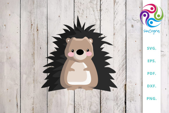 Download Cute Hedgehog Illustration - Hedgehog illustration Collection