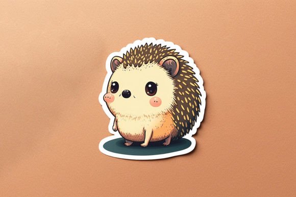 Download Cute Baby Hedgehog Illustration - Hedgehog illustration Collection